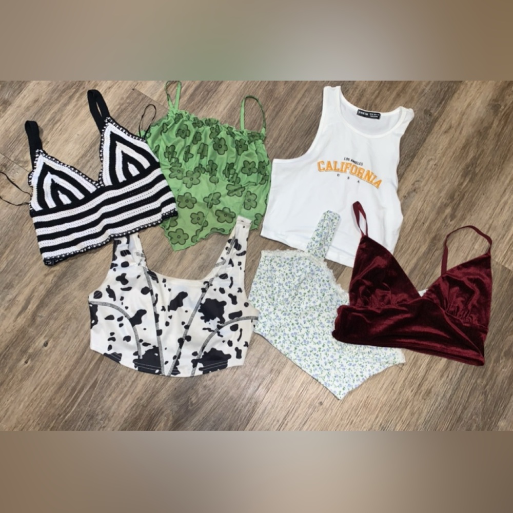 Bundle of 6 tops